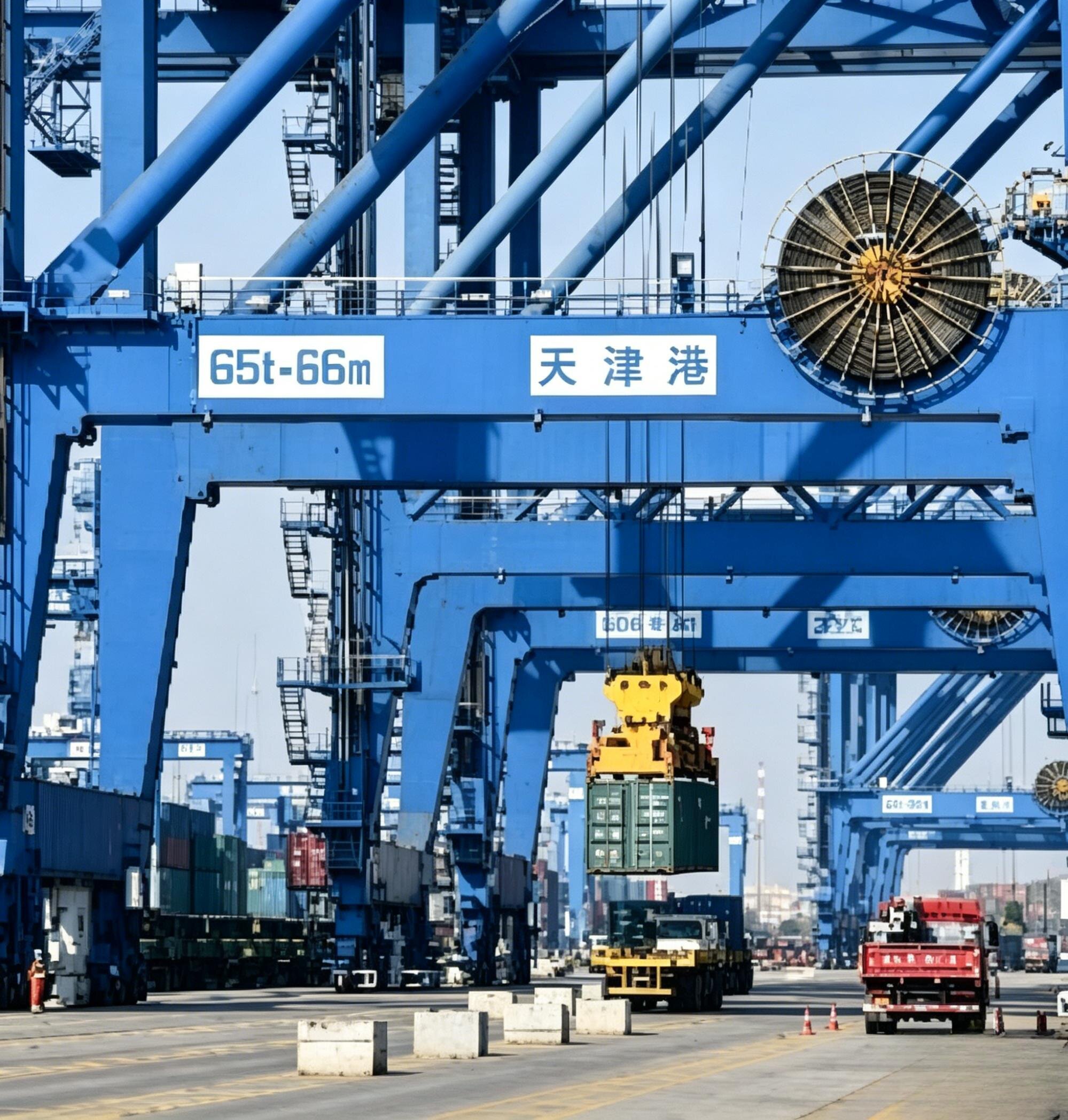 天津港无线传输覆盖网络建设