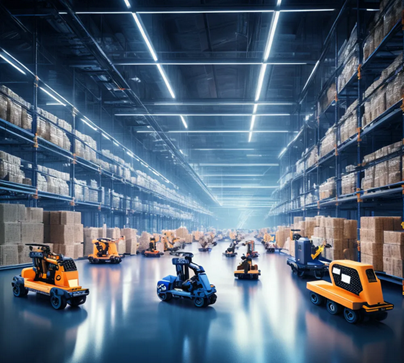 AGV仓储物流场景